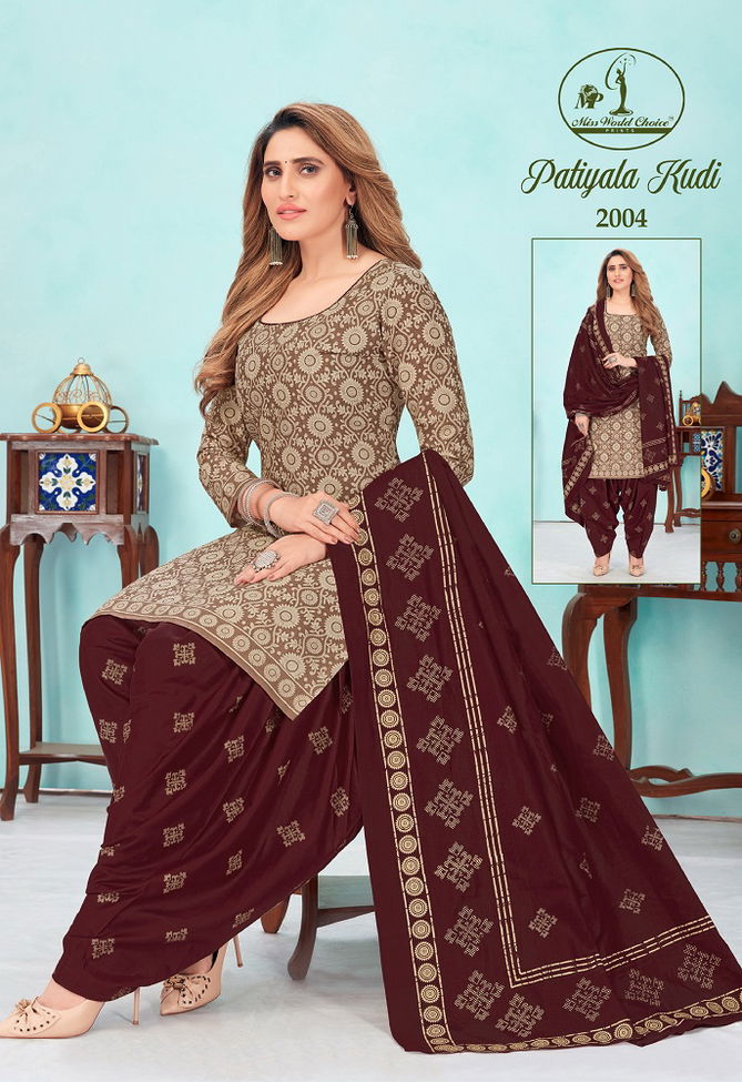 Patiyala Kudi Vol 2 By Miss World 2001 2010 Dress Material Exporters In India